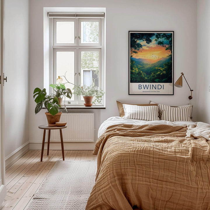 Bwindi National Park Poster - African Landscape Decor