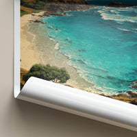 Byron Bay Poster - Australia Travel Art - Coastal Lighthouse Beach Home Decor