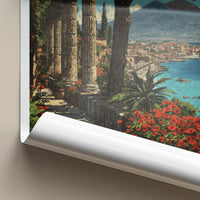 Mount Vesuvius Poster - Italy Art Print