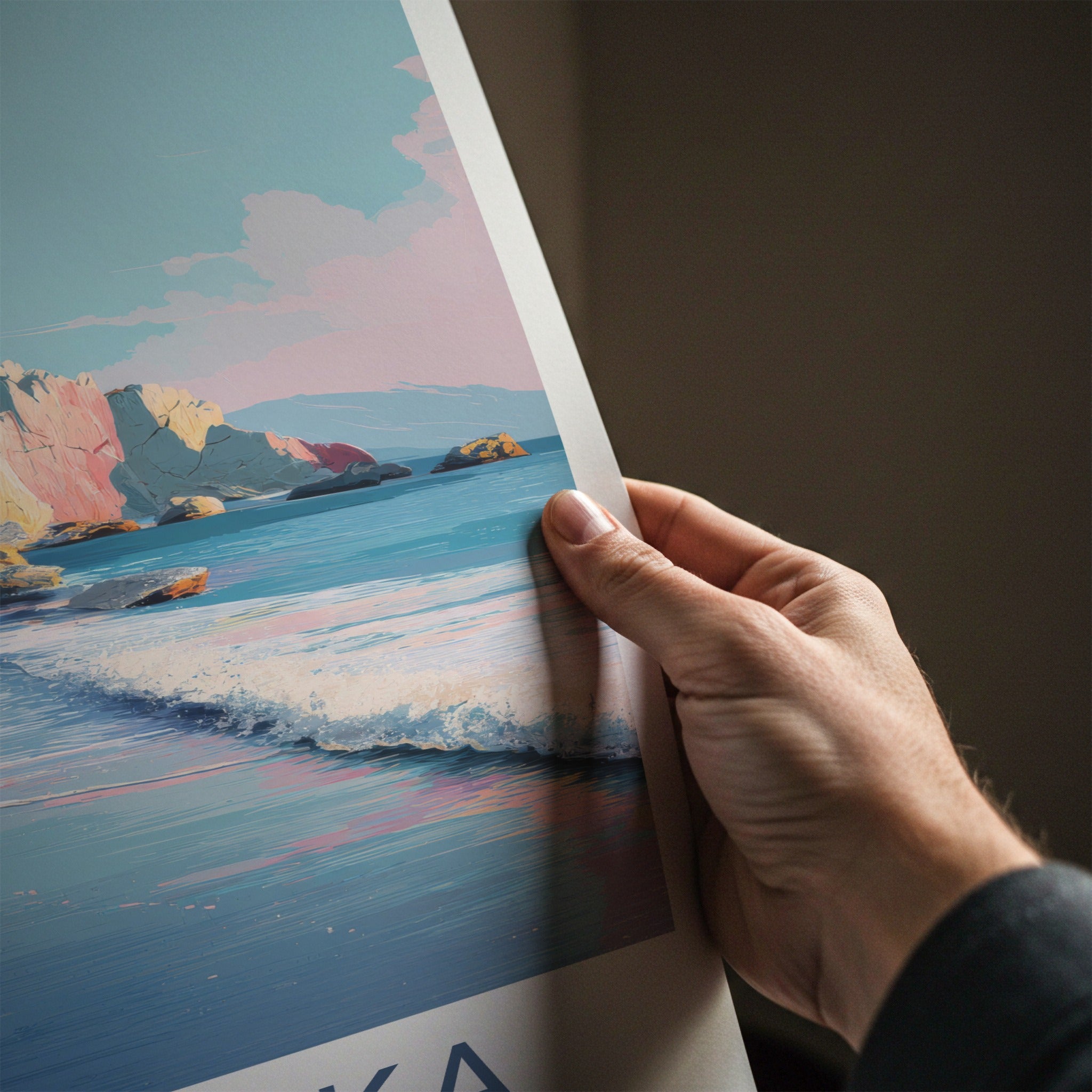 Firirplaka Poster - Greece Art Print