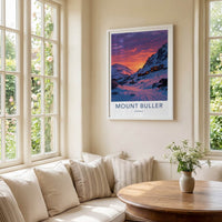 Mount Buller Poster - Australia Travel Art