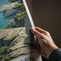 Preikestolen Poster - Norway Travel Art