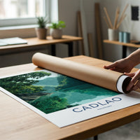 Cadlao Poster - Philippines Travel Art - Turquoise Lagoon View Home Decor