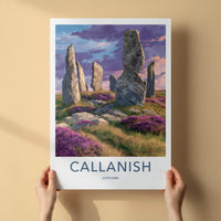 Callanish Poster - Scotland Scenic Art - Mystical Stone Circle Wall Decor