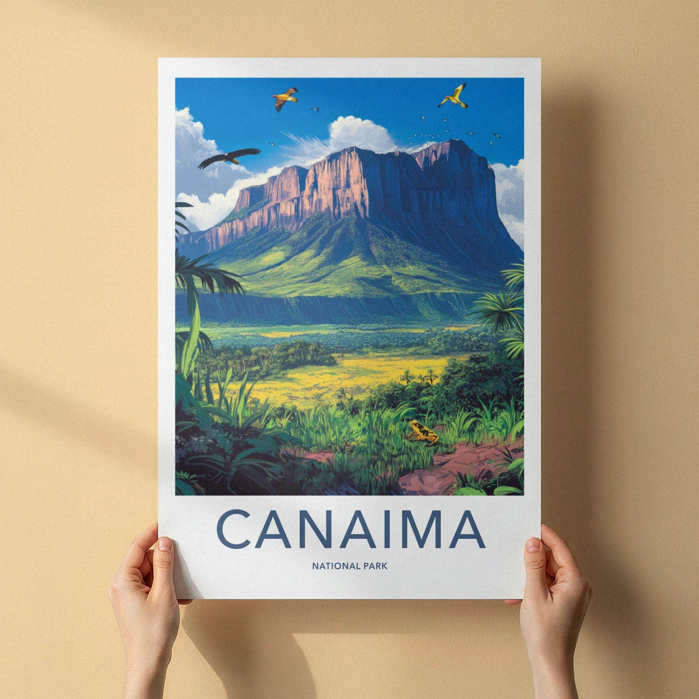Canaima National Park Poster - Tropical Rainforest Print