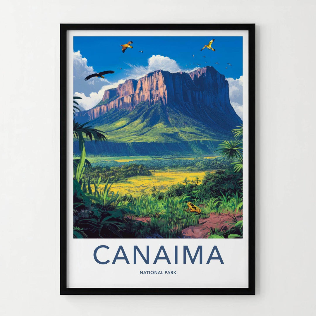 Canaima National Park Poster - Tropical Rainforest Print