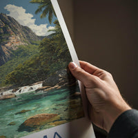Canaima National Park Poster - Venezuela Wall Art - Scenic River Waterfall Home Decor