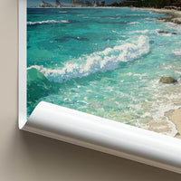 Cancun Poster - Mexico Travel Art - Coastal Resort Beach Home Decor