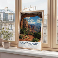 Canyonlands Poster - Utah Scenic Art - Vast Desert Vista Home Decor