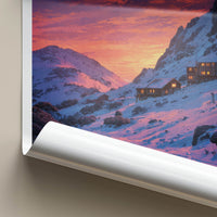 Mount Buller Poster - Australia Travel Art