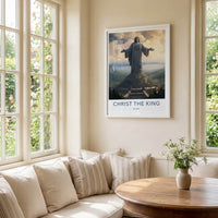 Christ The King Poster - Poland Wall Art - Divine Mountain Vista Home Decor