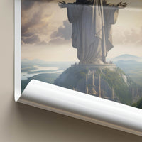 Christ the King Poster - Poland Wall Art - Majestic Christ Statue Home Decor