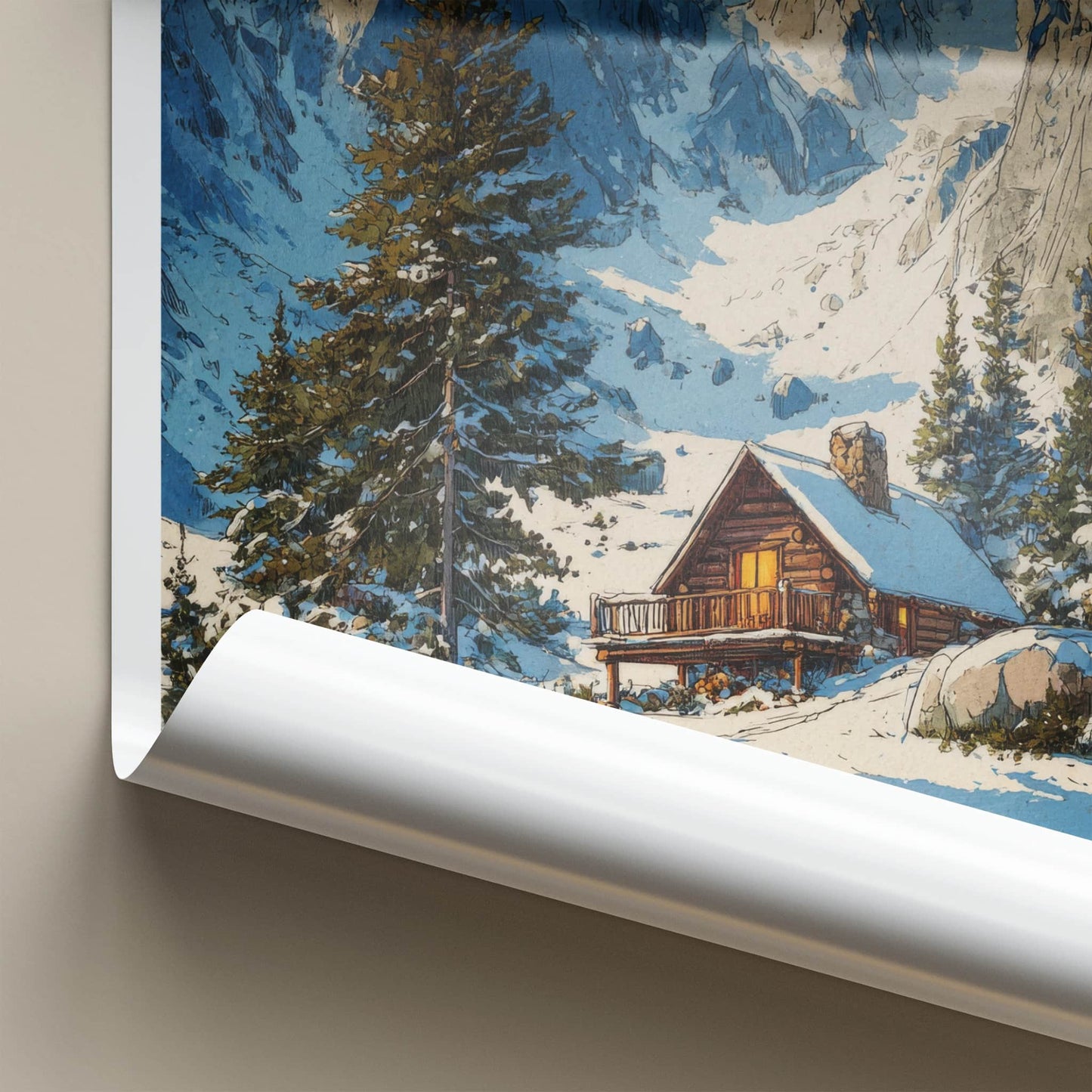 Colorado Poster - Colorado Framed Print - Cozy Mountain Cabin Gallery Art