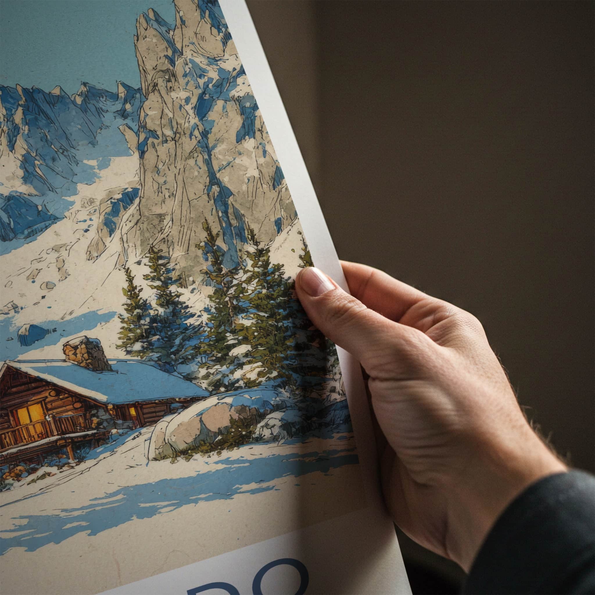 Colorado Poster - Colorado Framed Print - Cozy Mountain Cabin Gallery Art