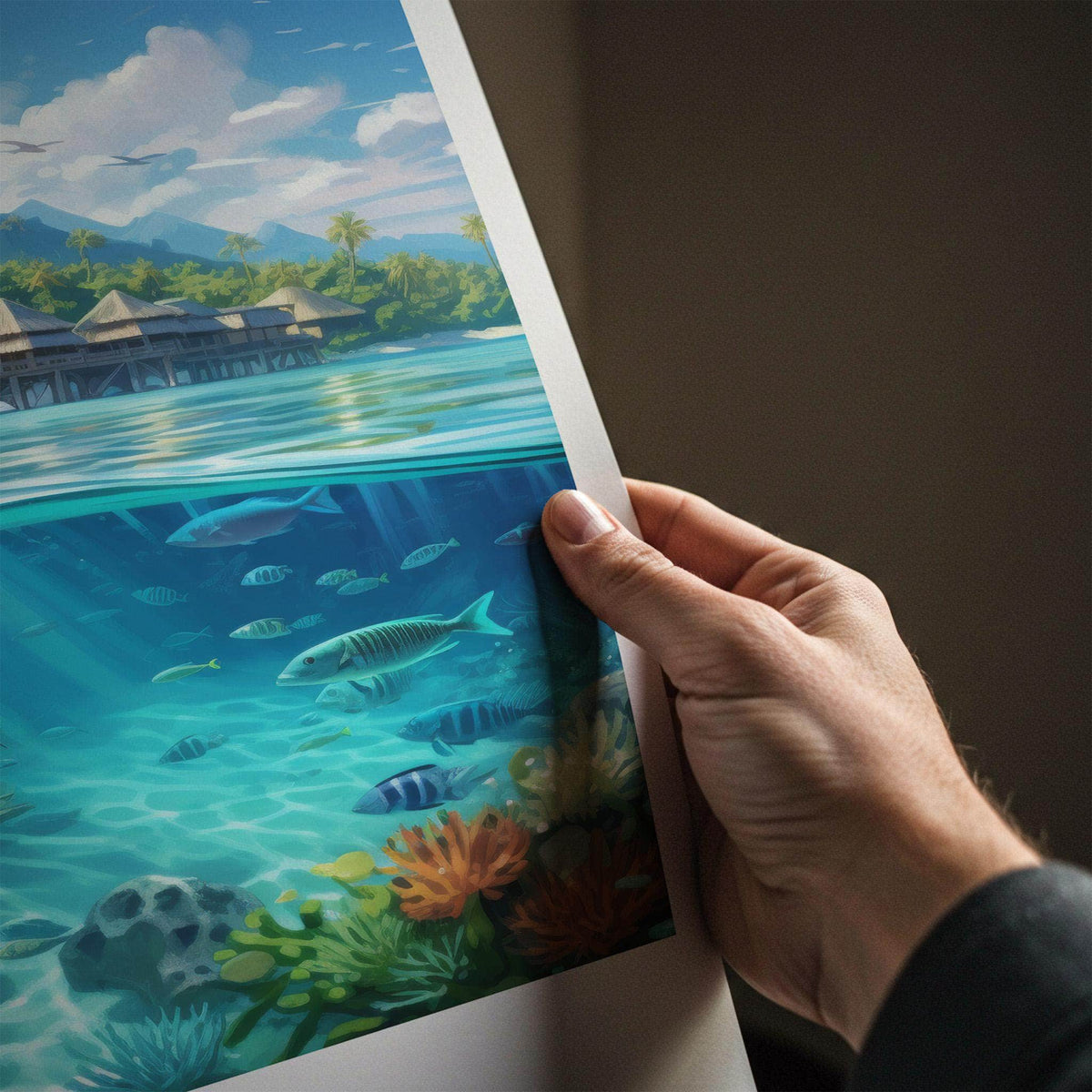 Cuba Wall Art - Vibrant Caribbean Travel Poster