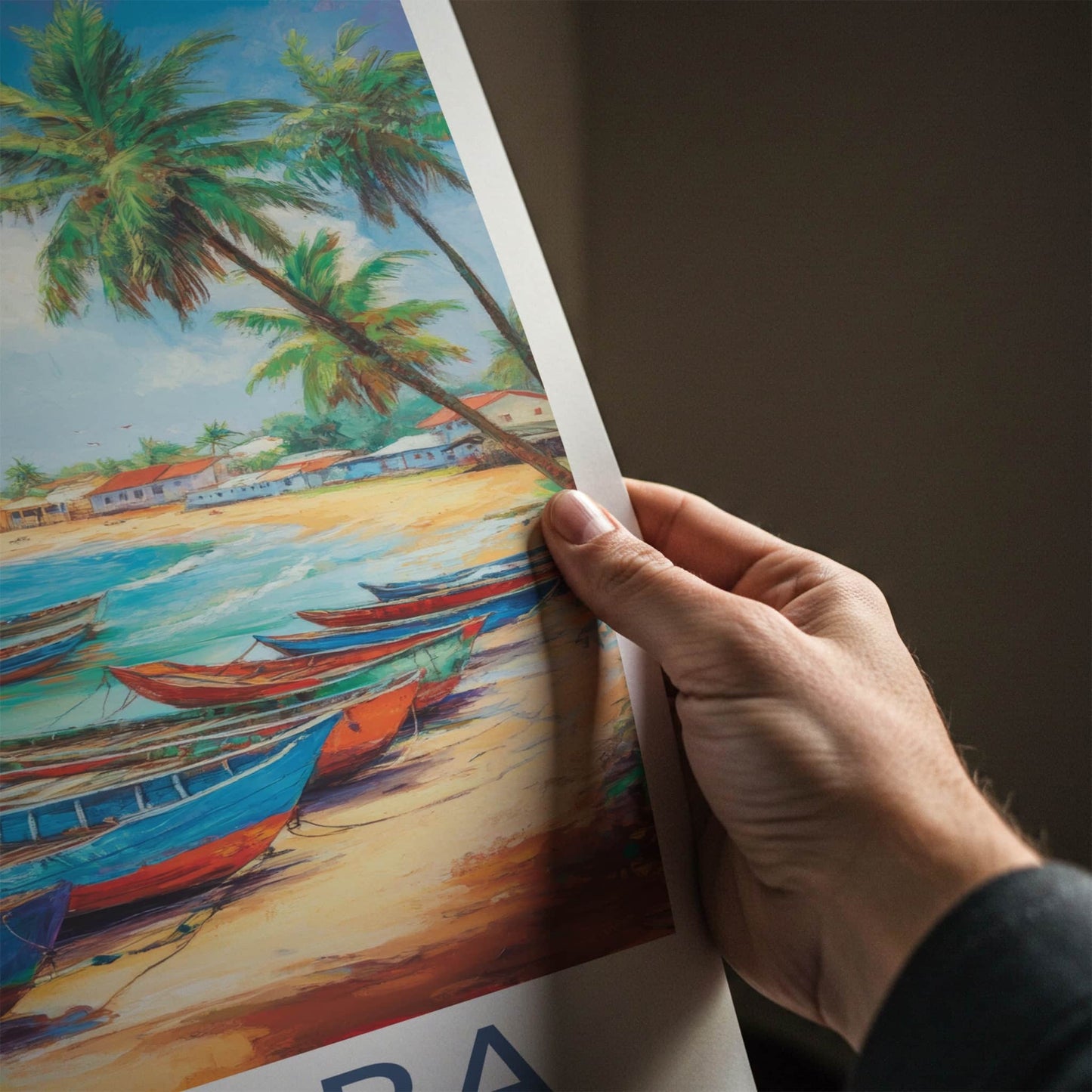 Culebra Poster - Puerto Rico Travel Art - Colorful Boats Beach Home Decor