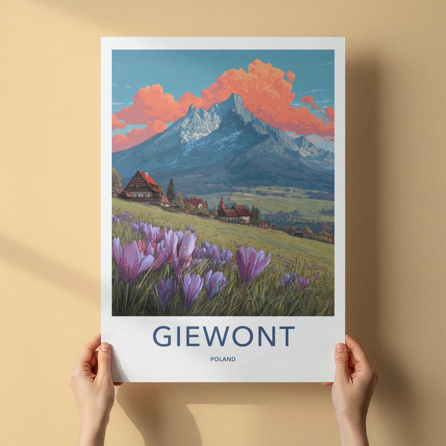 Giewont Poster - Poland Travel Print