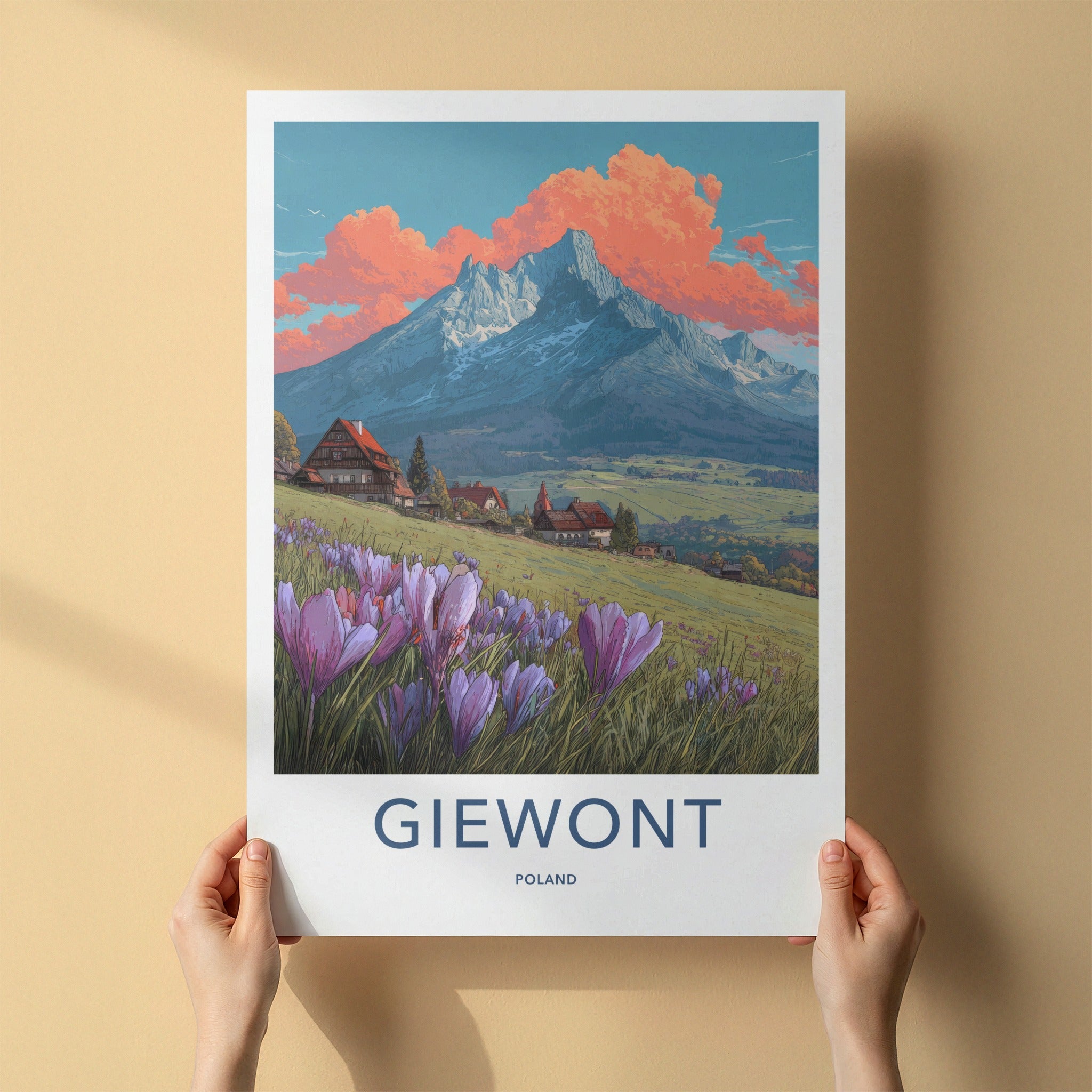 Giewont Poster - Poland Travel Print