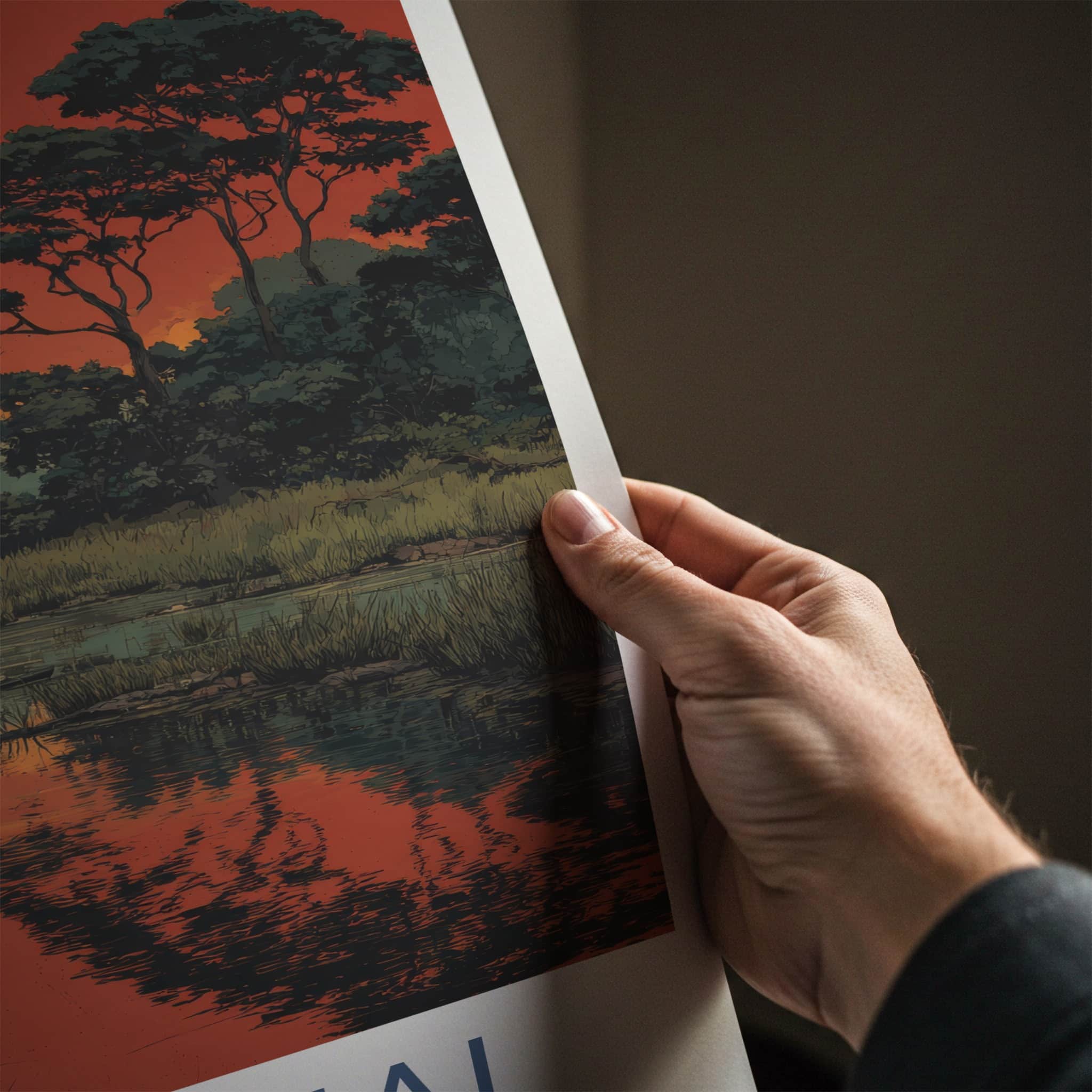Pantanal Poster - Brazil Travel Art