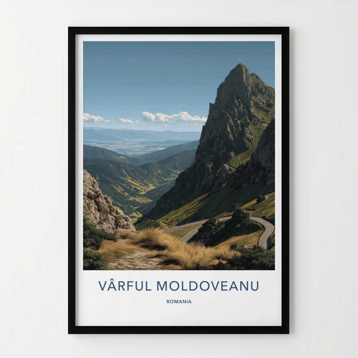 Varful Moldoveanu Poster - Romania Wall Art