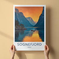 Sognefjord Poster - Norway Art