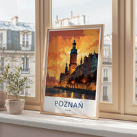 Poznan Poster - Poland Travel Art
