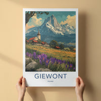 Giewont Poster - Poland Travel Art