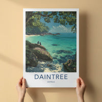 Daintree Poster - Australia Travel Art - Emerald Water Birds Home Decor