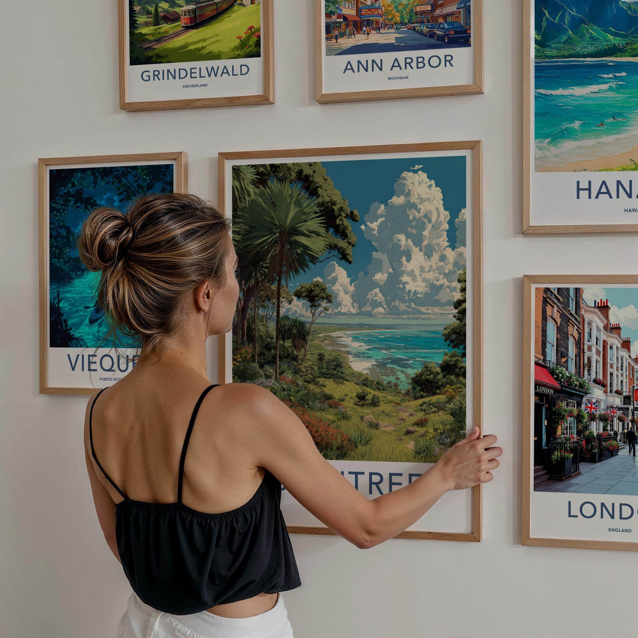 Daintree Poster - Australia Travel Art - Lush Coastal Vista Wall Decor