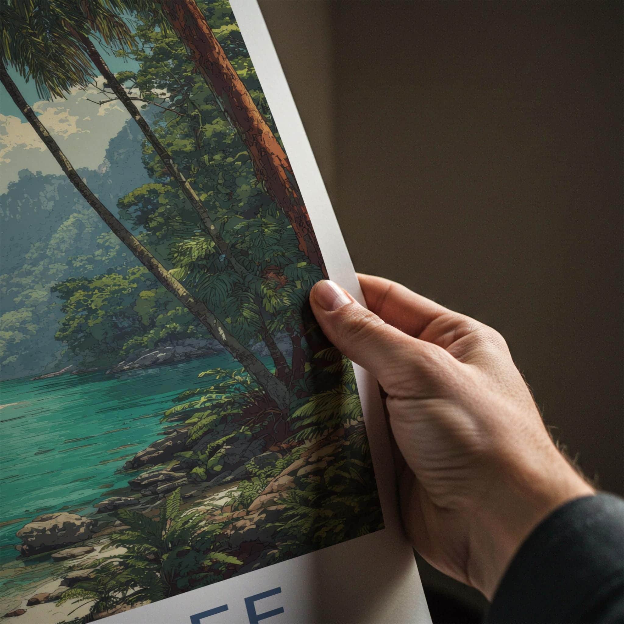 Daintree Poster - Australia Travel Art - Lush River Banks Home Decor