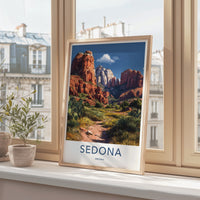 Sedona Poster - Arizona Travel Art