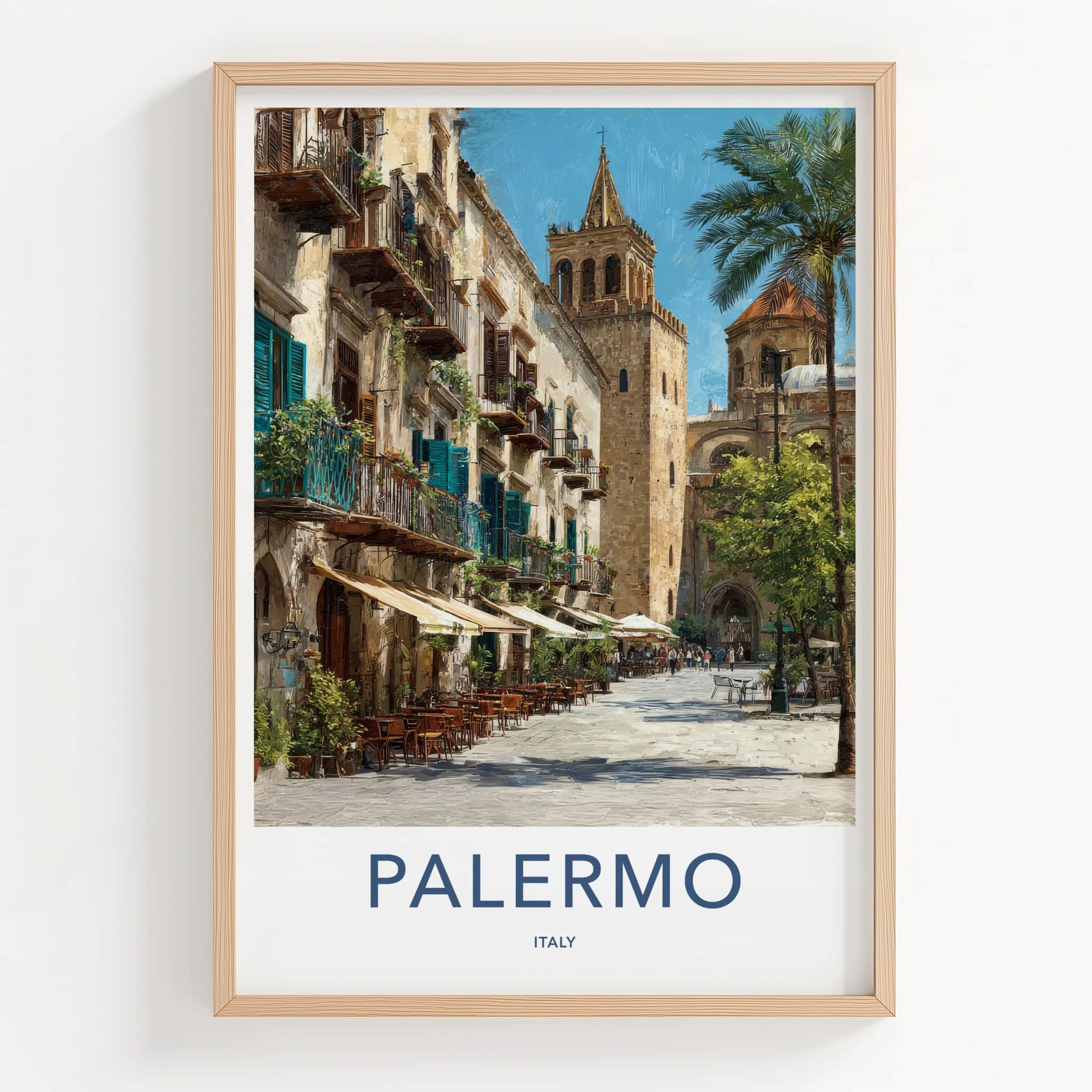 Palermo Poster - Italy Art