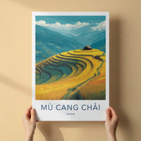 Mu Cang Chai Poster - Vietnam Art Print