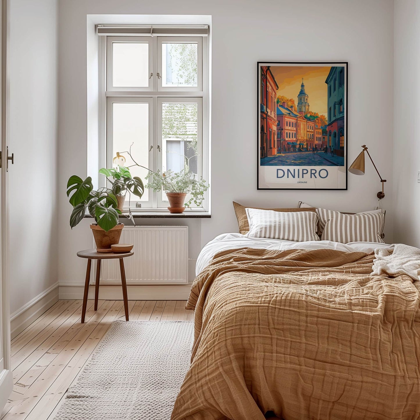 Dnipro Poster - Ukraine Wall Art - Historic Cityscape View Home Decor