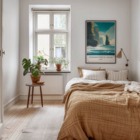 Downpatrick Head Poster - Ireland Travel Art - Sea Stack Coastal Gift