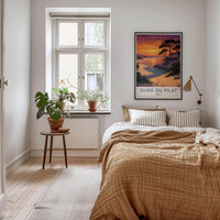 Dune du Pilat Poster - France Travel Art - Sunset Beach Pines Home Decor