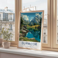 Durmitor Poster - Montenegro Fine Art - Peaceful Alpine Scene Wall Decor