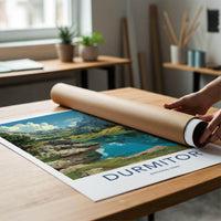Durmitor Poster - Montenegro Fine Art - Peaceful Alpine Scene Wall Decor