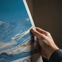 Nanda Kot Poster - India Travel Art