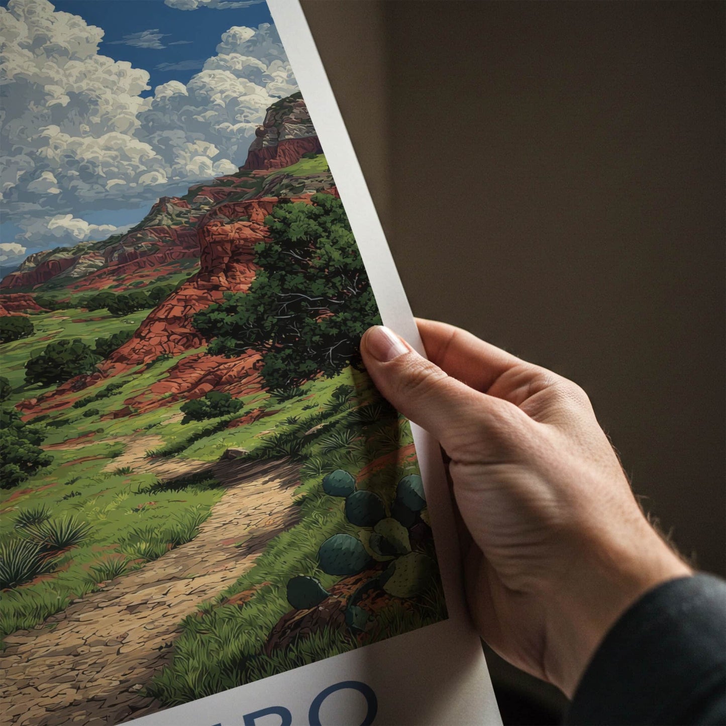 Palo Duro Poster - Texas Travel Print