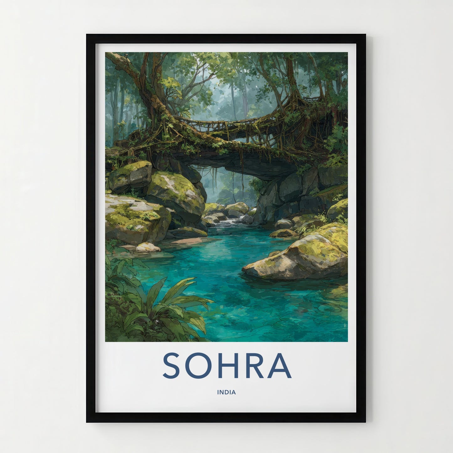 Sohra Poster - India Art