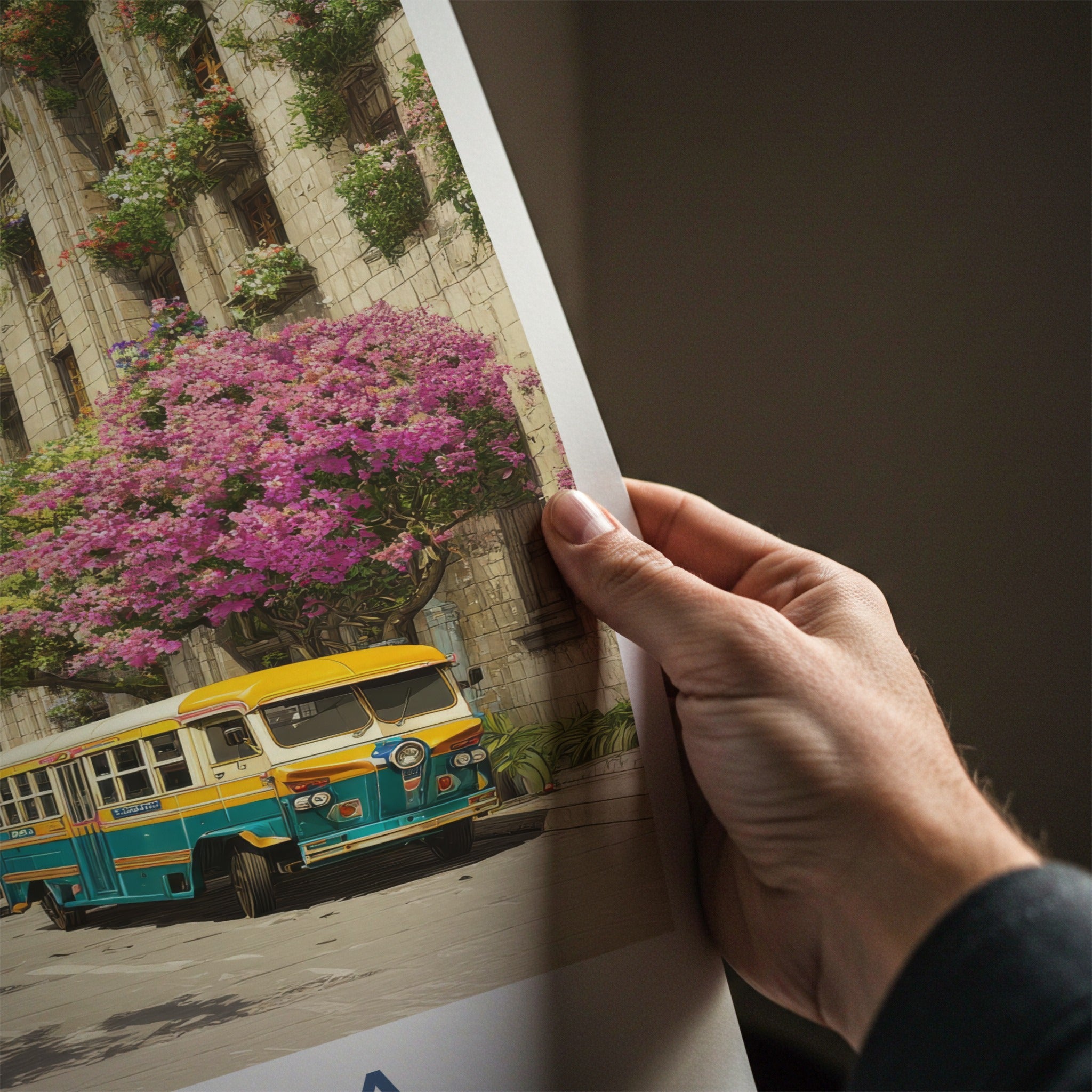 Manila Poster - Philippines Travel Art