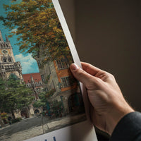 Munich Poster - Germany Travel Print