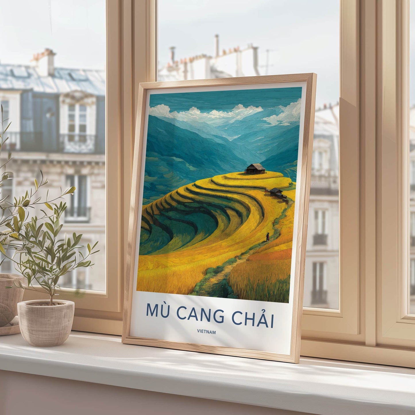 Mu Cang Chai Poster - Vietnam Art Print