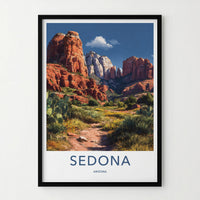 Sedona Poster - Arizona Travel Art
