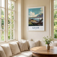 Gasir Poster - Iceland Travel Print
