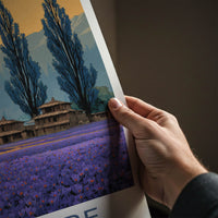 Pampore Poster - India Travel Art
