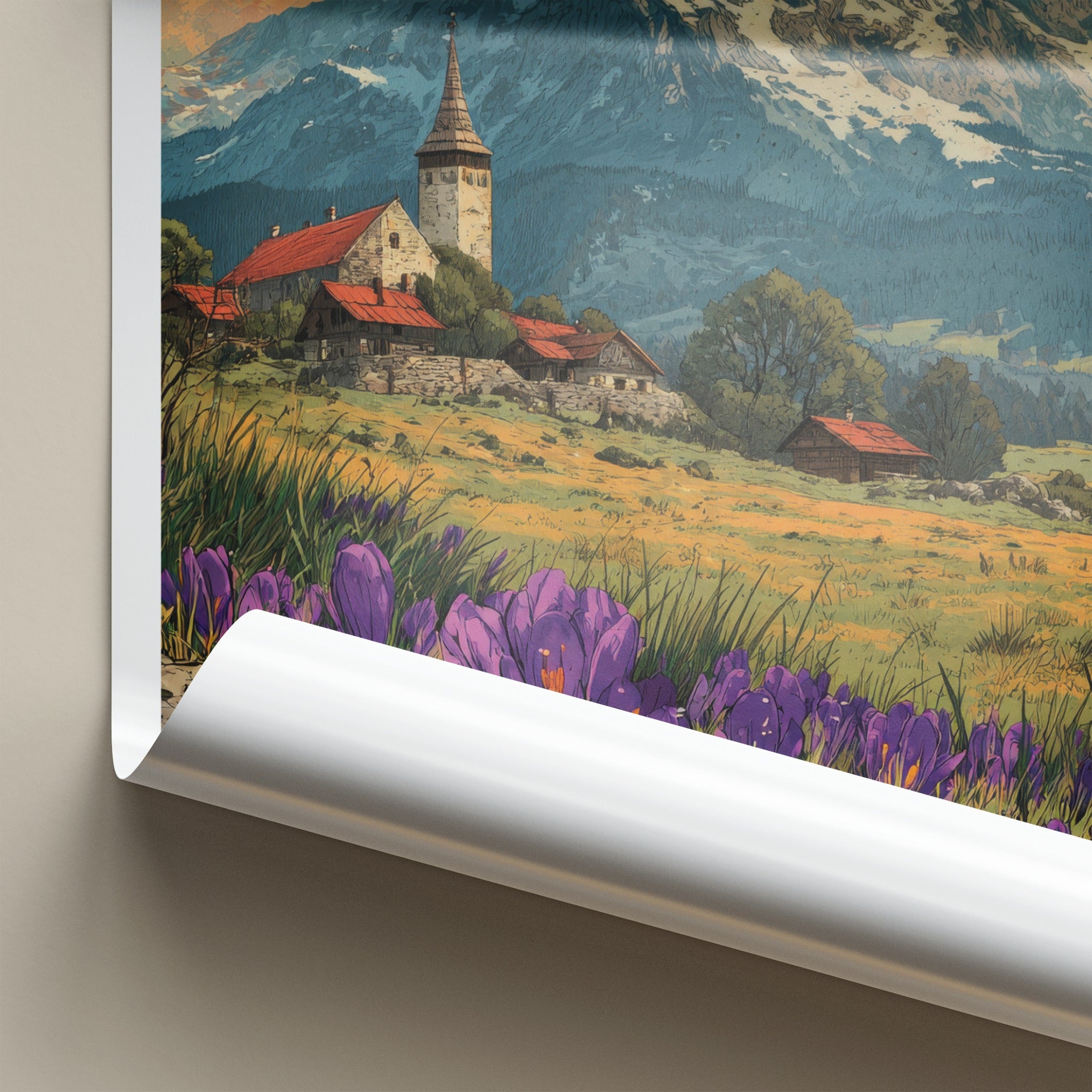 Giewont Poster - Poland Travel Art