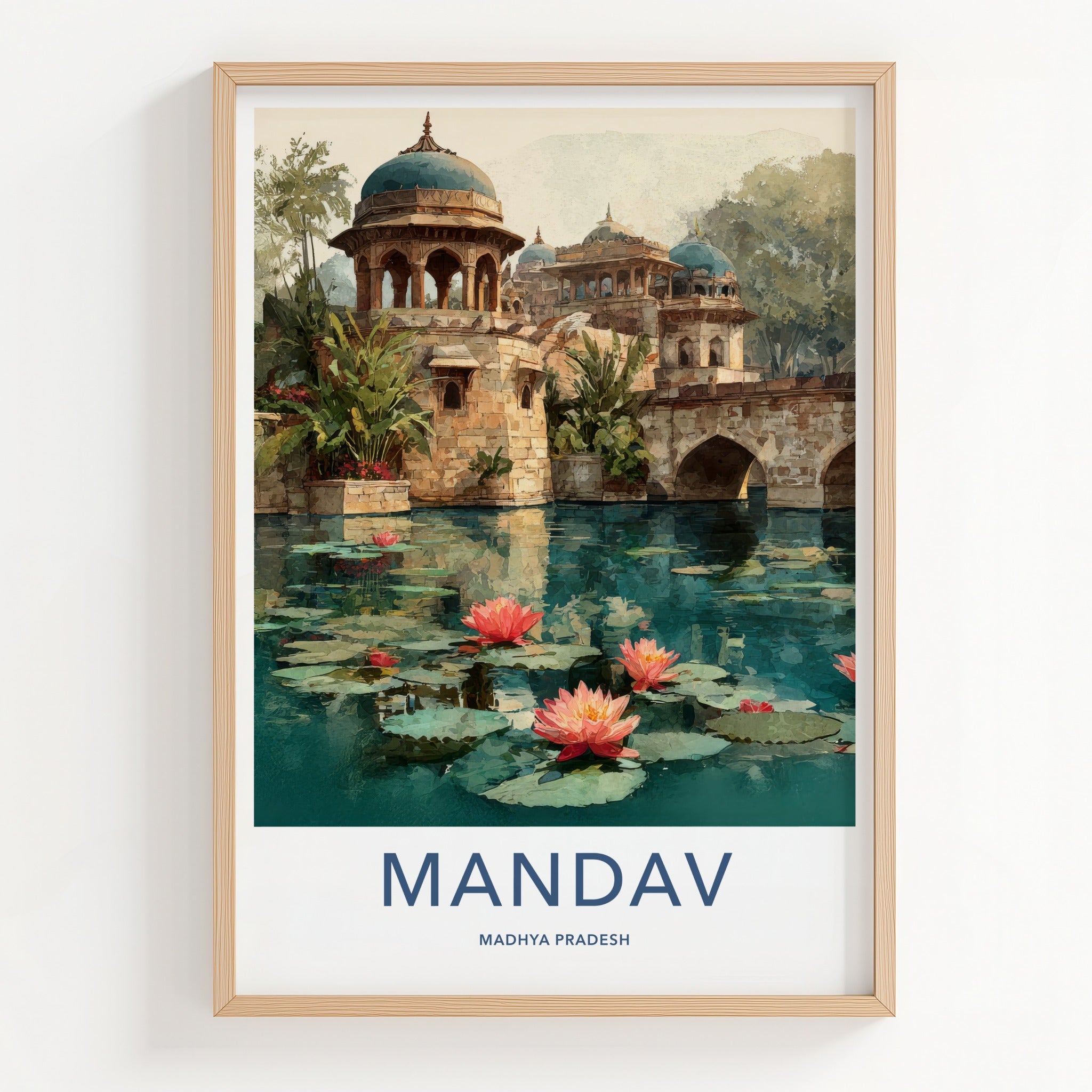 Mandav Poster - India Travel Art
