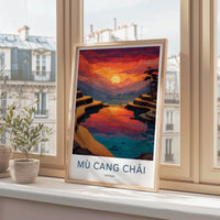 Mu Cang Chai Poster - Vietnam Fine Art